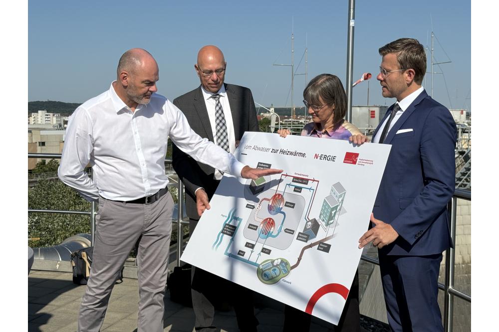 Planungen für Großwärmepumpe im Klärwerk 1 nehmen Gestalt an